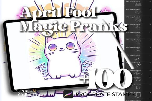 100 Procreate April Fools Magic Pranks: A Creative Toolkit for Digital Artists