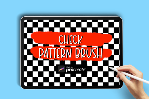 Checkerboard Pattern Brush for Procreate: A Practical Tool for Digital Artists