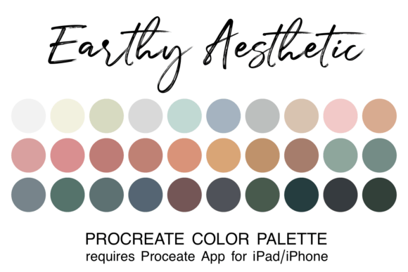 How the Earthy Aesthetic Procreate Color Palette Elevates Modern Digital Art and Design