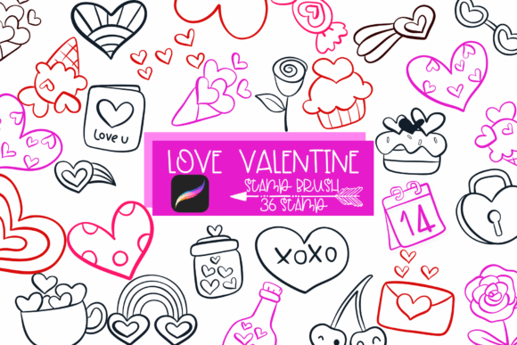 Love Valentine Stamp Brush: A Creative Tool for Modern Romantic Expression