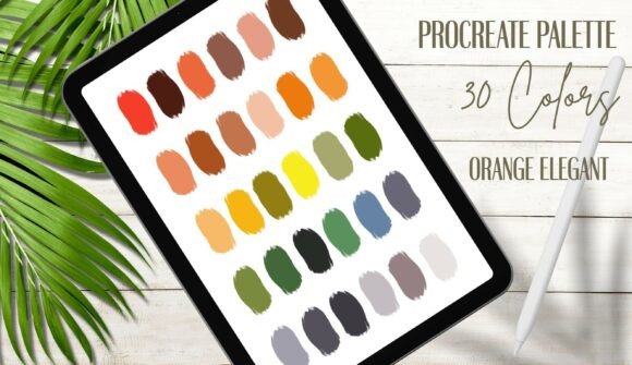 Procreate — Orange Elegant: A Vibrant Palette Done Right