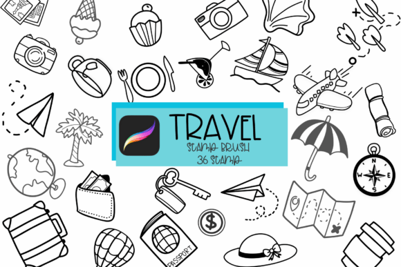Travel Procreate Stamp: A Designer’s Toolkit for Expressive Travel Art